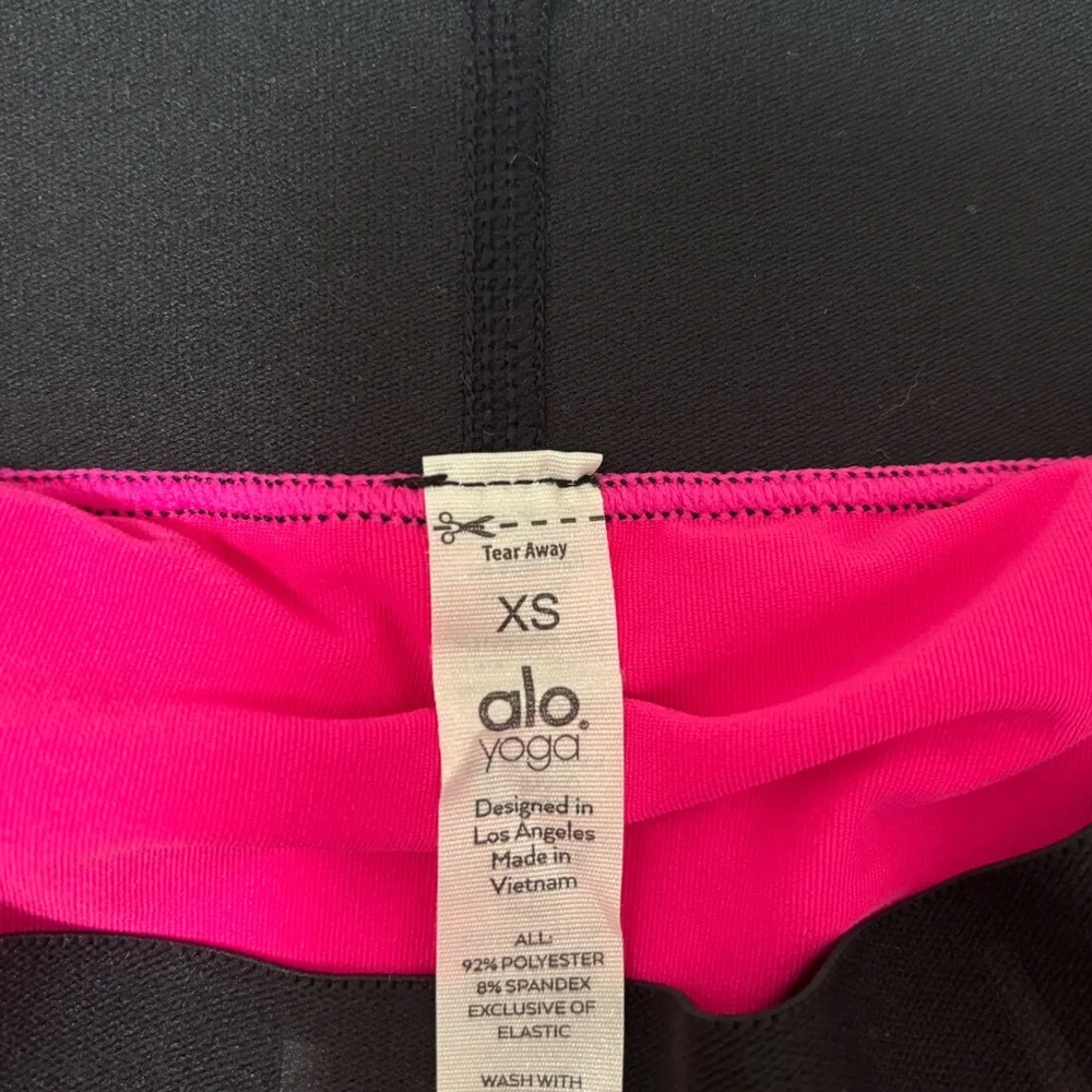 ALO Yoga Hot Pink Pleated Skater Skirt